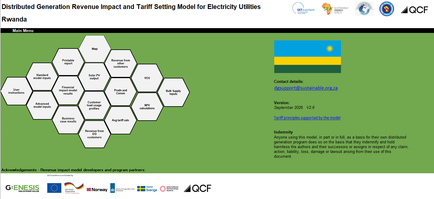 Rwanda Tariff Tool